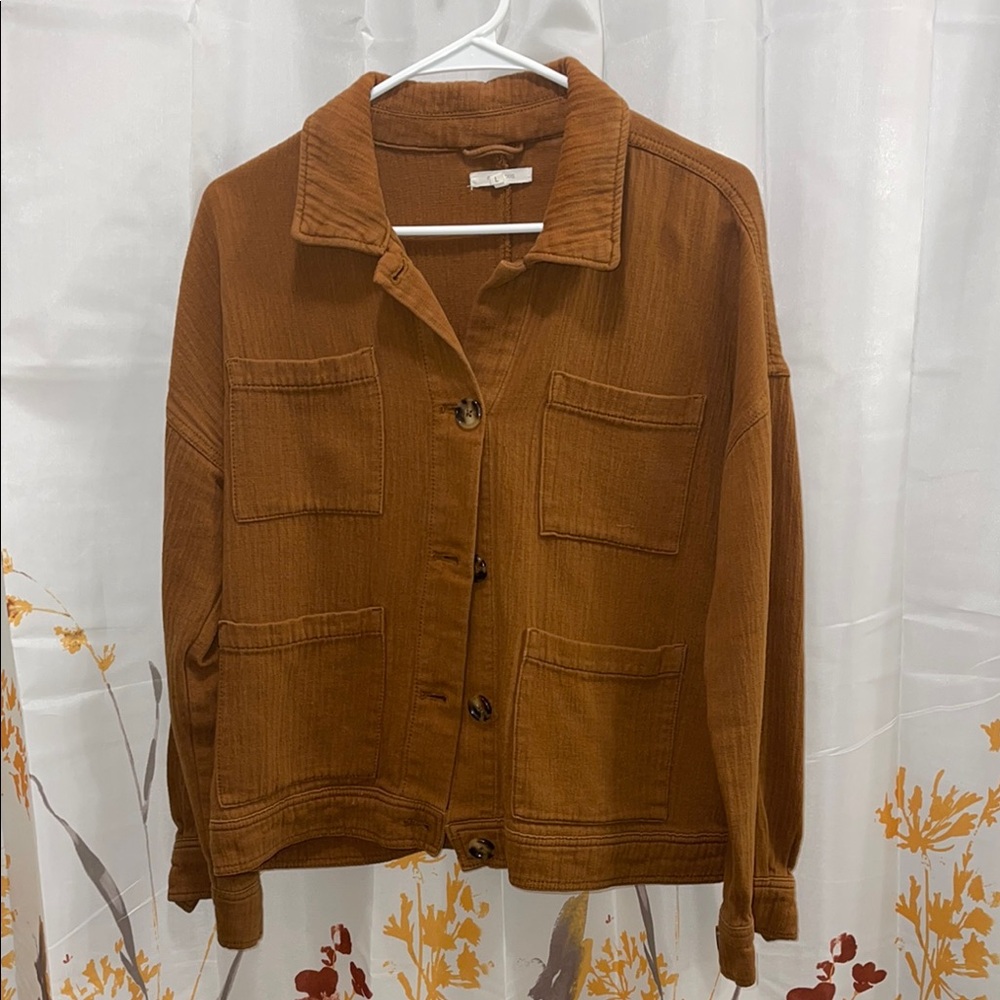 Women's Brown Shirt/Jacket